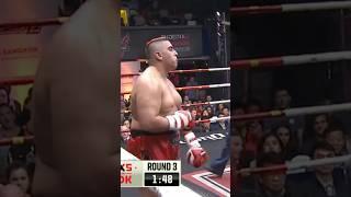 Yassine Gets Hit… Then Mocks Him Like a Kid  #muaythai #punch #kickboxing