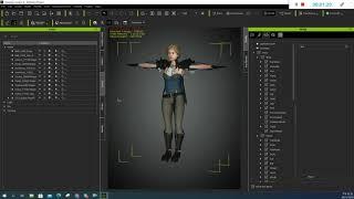 Create Daz character's morph slider in CC3