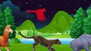 WILD Animal Stampede CHAOS in 3D Cartoon Animation!
