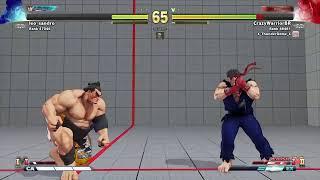 SFV-leo_sandro (Ryu) vs Crazy Warrior (E.Honda) FT2