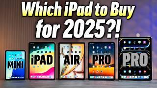 Which iPad to Buy for 2025? - Don't Waste Your CASH!