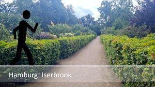 Der Geher in Hamburg: Iserbrook