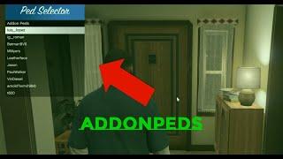 How To Install Addonpeds GTA 5 Mod 2022