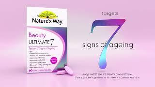 Nature’s Way Beauty Ultimate 7 | Target the 7 Signs of Ageing from Within