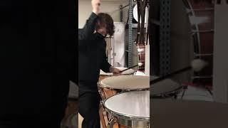 Hawaii Five-0 Drum Fill: Timpani Edition #shorts