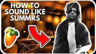 How To Sound Like SUMMRS - Free Fl Studio Vocal Preset (STUCK IN MY WAYS PRESET)