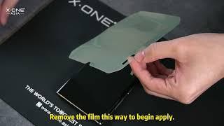 (Wrap to Back Design) - X.One Armorvisor Lite Installation video for Curved Screen Device.