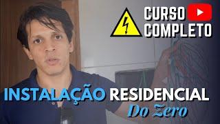 Instalação Elétrica Kitnet do Zero - Aula 03 - Jadson Caetano