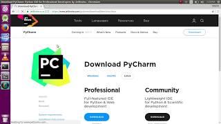 how to install pycharm on linux/ubuntu