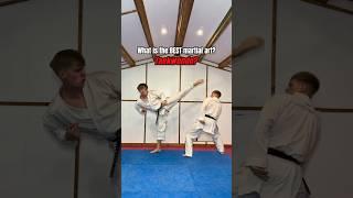 What is the BEST martial art?