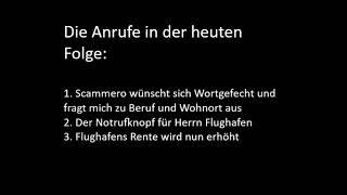 Illegale Werbeanrufe gegen mich - Herrn Flughafens Rente wird nun erhöht