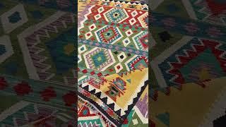 Kilim Maimana Multi Wool Hand Knotted Afghan Rug