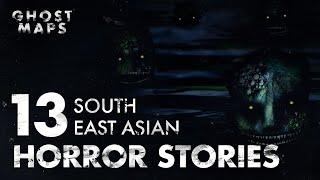 13 TRUE SOUTHEAST ASIAN HORROR STORIES | 2 HOURS 30 MINUTES OF SCARY STORIES - GHOST MAPS (VOL. 2)