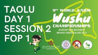 9th World Junior Wushu Championships Day 1 - FOP1 Taolu Afternoon Session