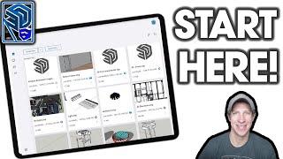 Getting Started with SketchUp for Ipad Part 1 - The Home Screen!