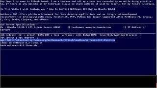 NetBeans IDE 8 2 on Ubuntu Linux Version 18.04