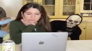 SCARE CAM Pranks Reaction 2024 part 12/Funny Scare Pranks/Jumpscare/Funny Videos/Ultra scare