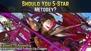 Should You 5-Star Metodey? (Speedy Assassin & Gainful Dagger+) | Fire Emblem Heroes Guides