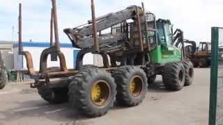 John Deere 1110D 2007 г.в. / www.forwarder.su лесная техника спробегом