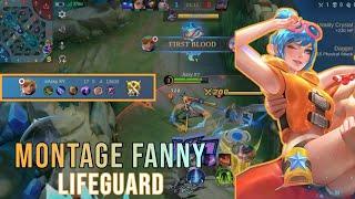 Gameplay Fanny Lifeguard Solo Rank, Combeak Moment - Mobile Legends