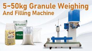 5-50kg Granule Weighing and Filling Machine Overview & Operation