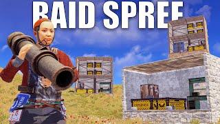 we went on a raiding spree...