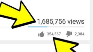 How to get 1,000,000 views in only 1 minute! Legit!  Not Click bait!