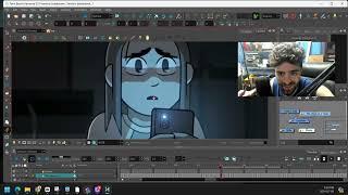 2D Animator  Reacts to Amazing Acting in  "THE WORM"