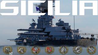 Sicilia Mafia HITS HARD - World of Warships