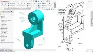SolidWorks Tutorial for Beginners Exercise 4
