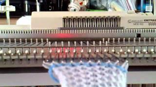 Joining A Shoulder Seam On The Knitting Machine (part 1)