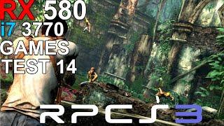 RPCS3 - RX 580 i7 3770 - Games 14