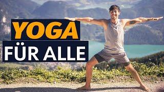 30 MINUTEN YOGA AUF DEUTSCH - Längere Yoga Einheit für Anfänger & leicht Fortgeschrittene