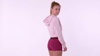  Try On - Slow Motion - Nike Pro Shorts and Hoodie 