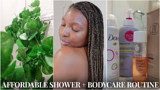 AFFORDABLE SHOWER ROUTINE | SELF CARE | BODY & SKIN | FEMININE HYGIENE | KENSTHETIC