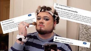 drunk makeup while I read "i HATE my child" stories on reddit pt 2