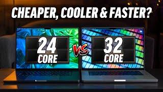 24 vs 32 core M1 Max MacBook Pro - Apples HIDDEN Secret..