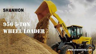 shanmon 956 5 ton wheel loader