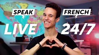 Speak French 24/7 with FrenchPod101 TV  Live 24/7