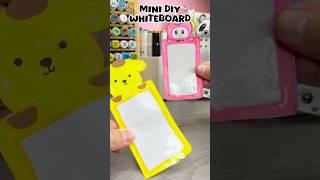 Cute DIY ￼mini whiteboard!? #diy #sanrio #papercraft #cutecrafts #crafts #thingstodo #cute ￼