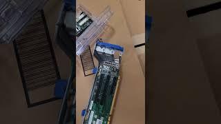 HP 10Gb SFP+ network card installed in HP ProLiant DL380 G9