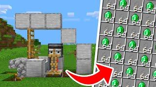 Minecraft Automatic Tripwire Hook and Emerald Farm 1.21.4 - BEST DESIGN