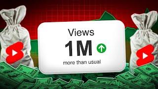 How Much YouTube Paid Us for 1,000,000 Shorts Views (Monetization Explained)