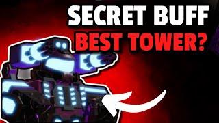 Hardcore Mode With SECRETLY BUFFED War Machine... | Roblox Tower Defense Simulator TDS