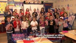 Pledge of Allegiance: C.O. Harrison Elementary School - Ms. Penny Ferguson First Grade