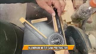 Aluminum Miter Saw Protractor