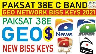 Geo Super Paksat 1R at 38E New Biss key 2023_ Satellite database information new