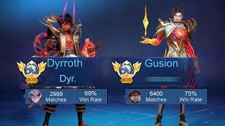 I PLAY WITH THIS YOUTUBER GUSION IN RANK!! is this legit?? - Mobile Legends