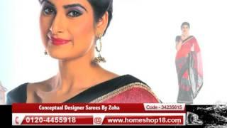 Homeshop18.com - Conceptual Designer Sarees By Zoha