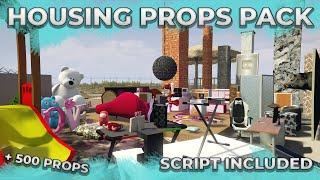 [EXCLUSIVE] HOUSING FURNITURE PROPS PACK (+500 PROPS) + SCRIPT INCLUDED - FIVEM GTA V